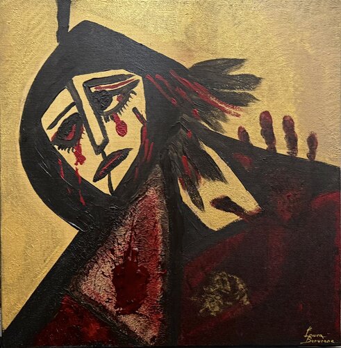 Autoportrait no. 1 by Laura Buruiana, Painting for Sale on Select