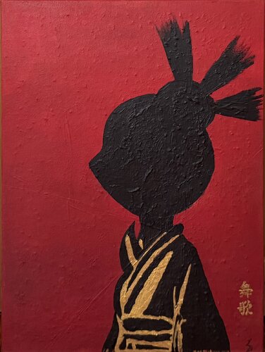 Maika - Dance and Song by Laura Buruiana, Painting for Sale on Select