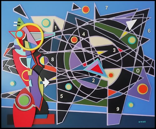 Inside the Think by MONK -Sangiorgio, Painting for Sale on Select
