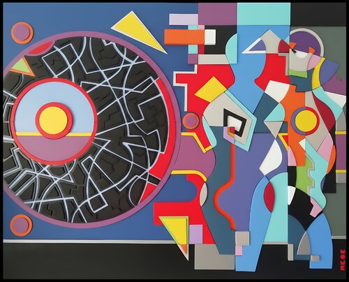 Just World by MONK -Sangiorgio, Painting for Sale on Select