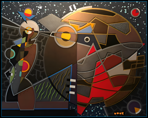 Constellation by MONK -Sangiorgio, Painting for Sale on Select
