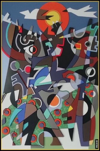 Catch the Birds by MONK -Sangiorgio, Painting for Sale on Select