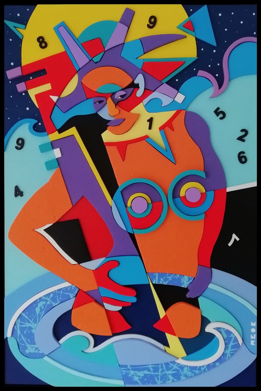 Lady Jane MONK -Sangiorgio Original painting for sale