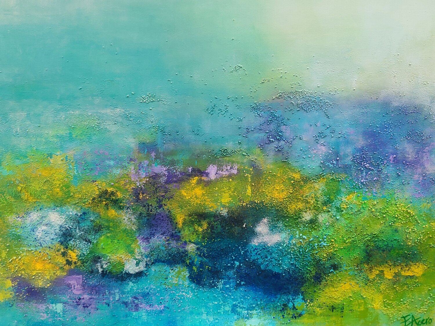 Jara Elena Acero Artista Original painting for sale