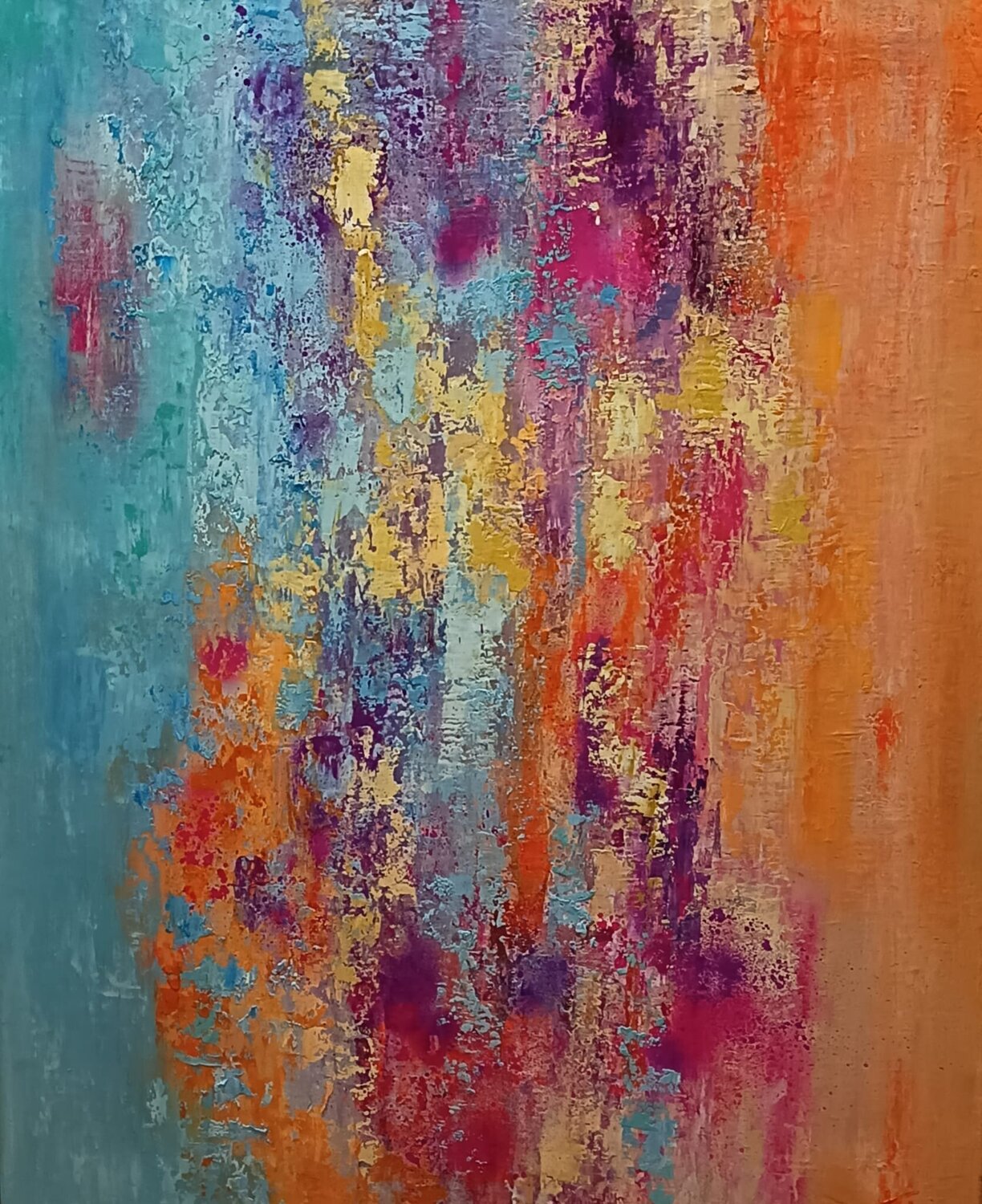 Disfrute Elena Acero Artista Original painting for sale