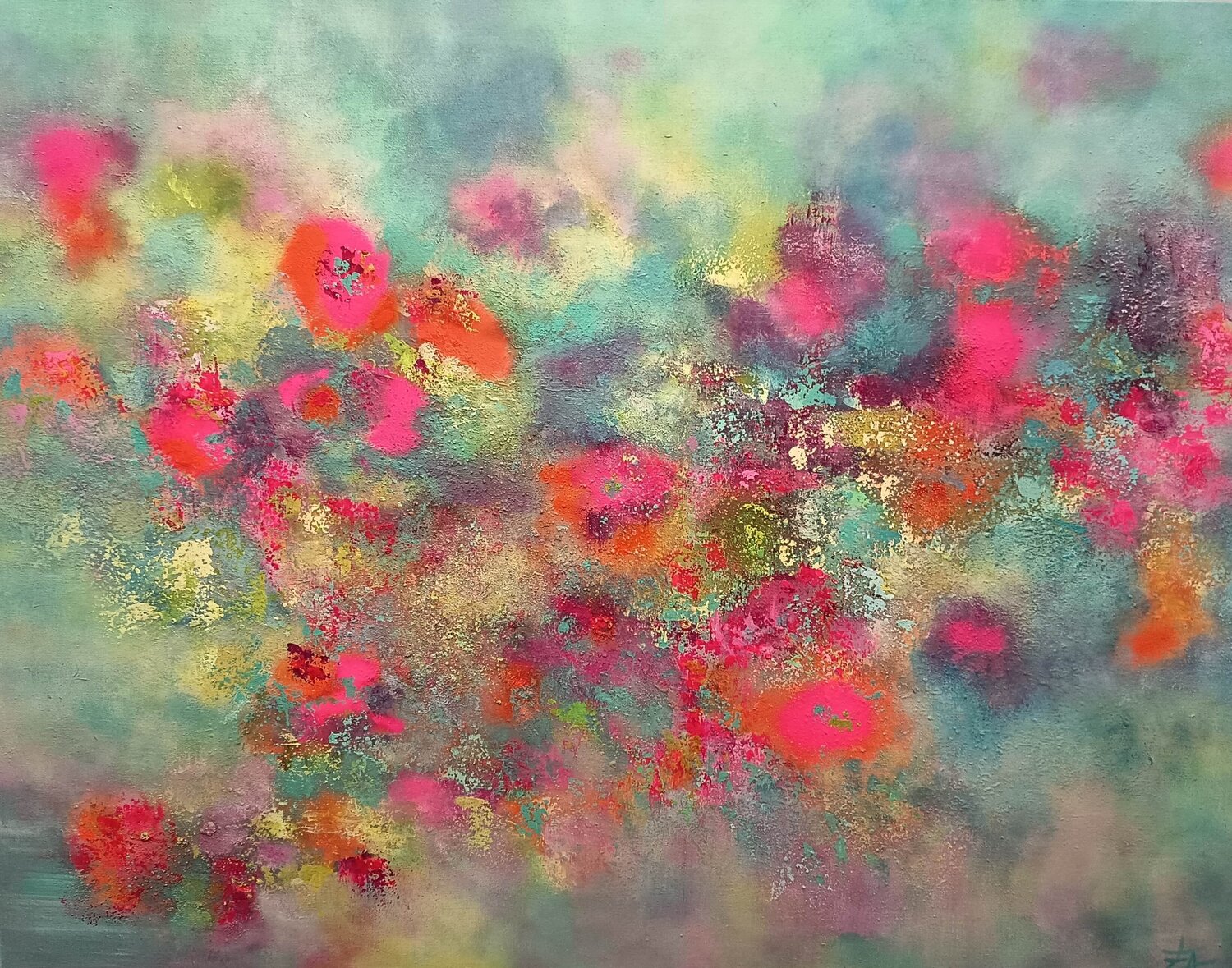Florescencia Elena Acero Artista Original painting for sale