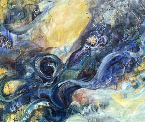 Rhythm of Contemplation von Irina Shishkova, Malerei kaufen auf Select