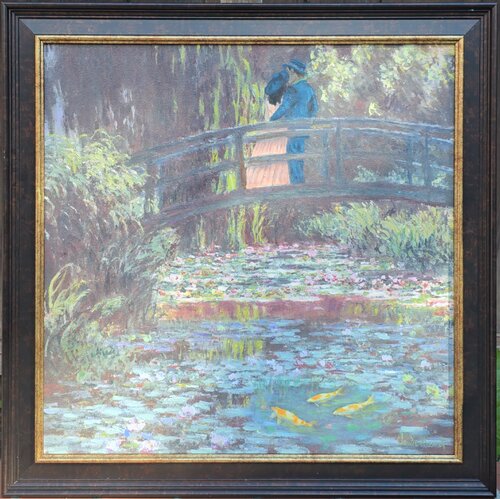 Suspended on the Bridge by Ryan Beal, Painting for Sale on Select