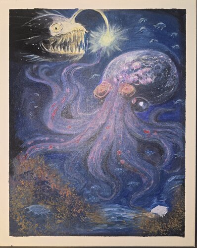 Beneath the Light by Ryan Beal, Painting for Sale on Select