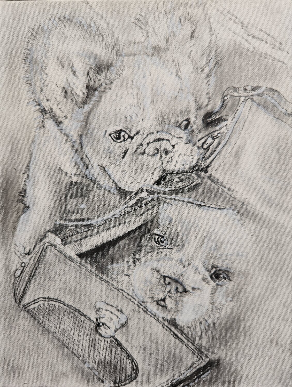 Quiet Companions Ryan Beal Drawing for sale