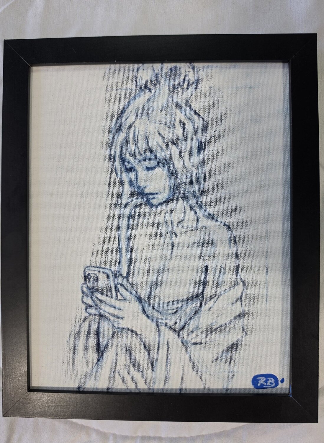 Drowning in Validation Ryan Beal Drawing for sale