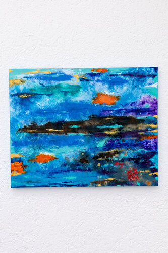 "Tauche in dein Meer" by Merima Imamovic, Painting for Sale on Select