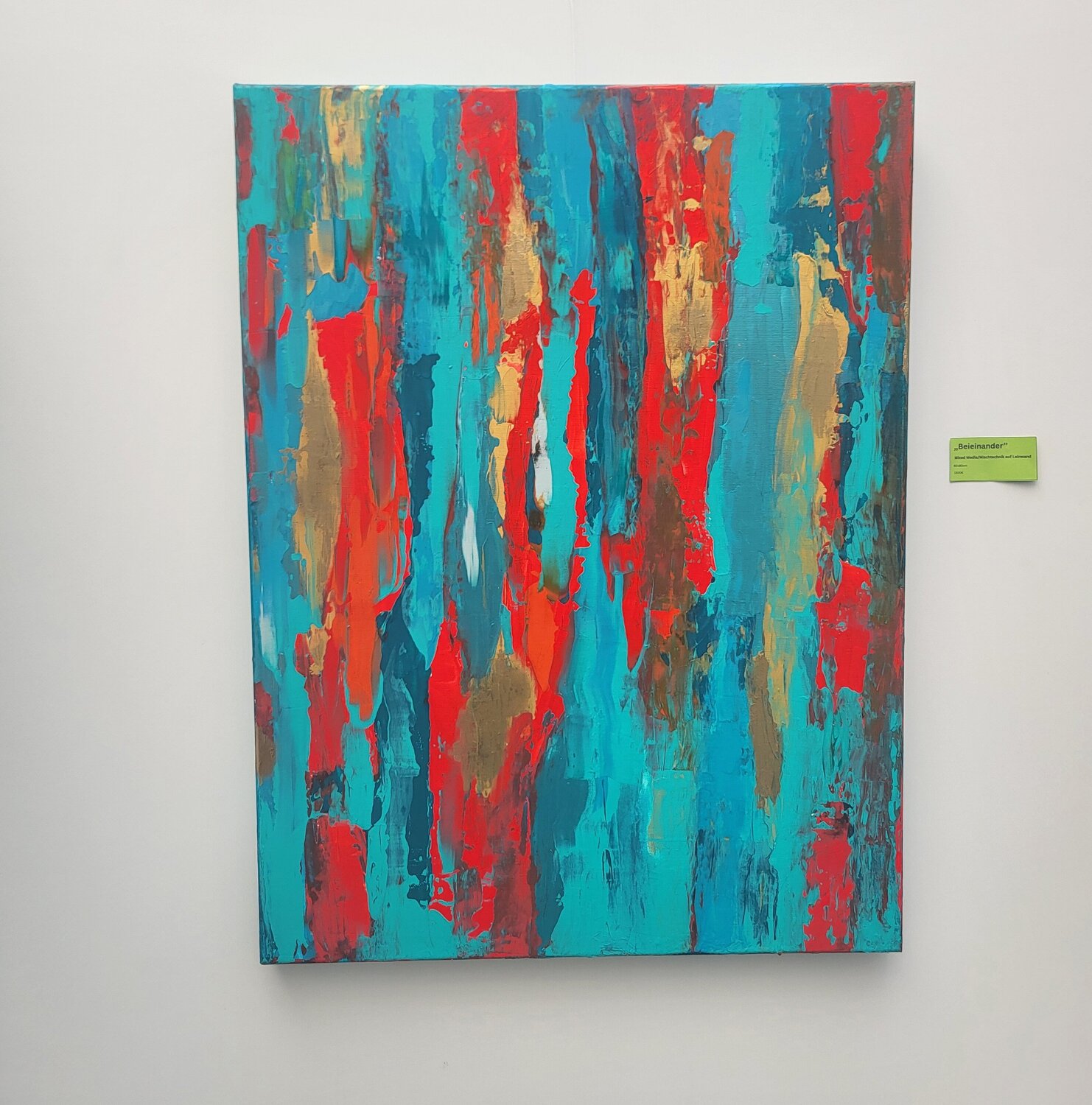 "Beieinander" Merima Imamovic Original painting for sale