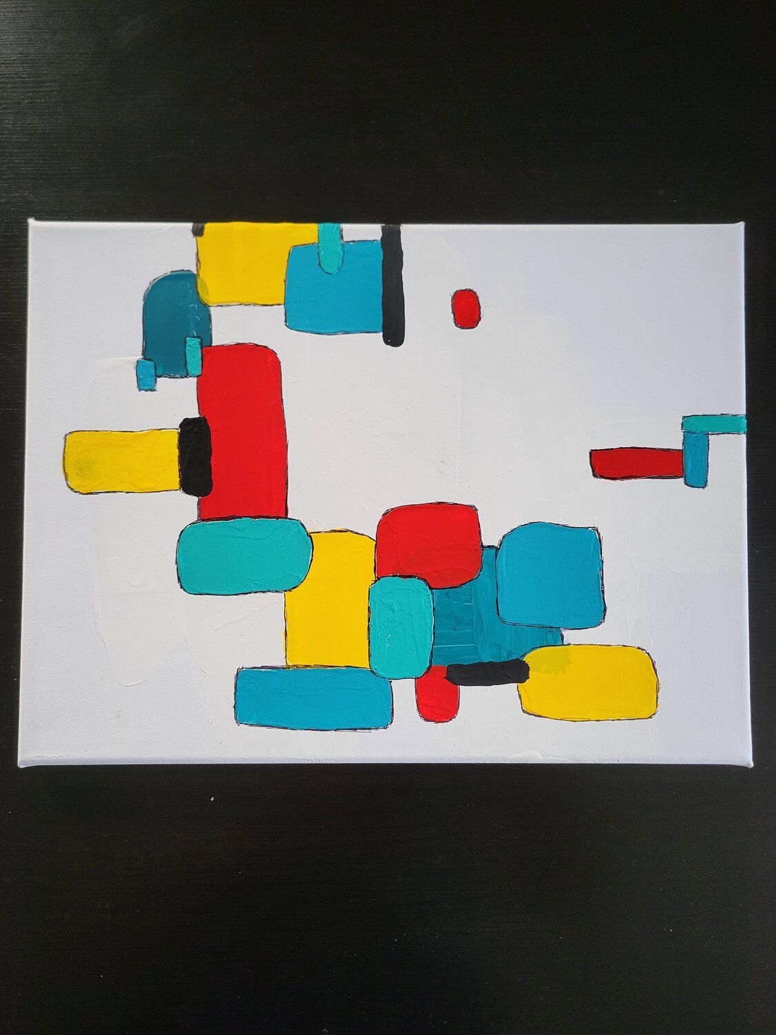 "Rahmen der Verspieltheit" Merima Imamovic Original painting for sale