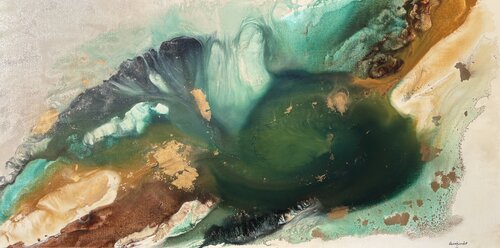 Viridion by Atelier dei colori di elebio_art, Painting for Sale on Select