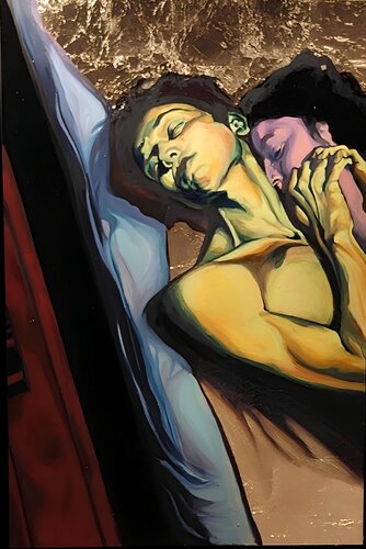 THE LOVERS by Susanna Gatto, Painting for Sale on Select