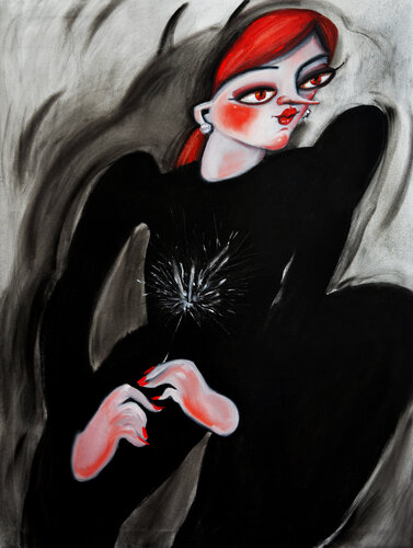 Twinkler by Yana Medow, Painting for Sale on Select