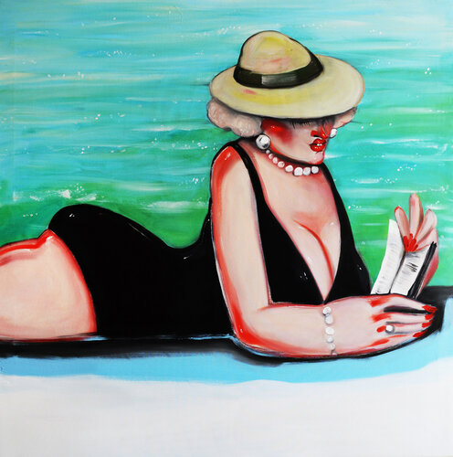 Hot days by Yana Medow, Painting for Sale on Select