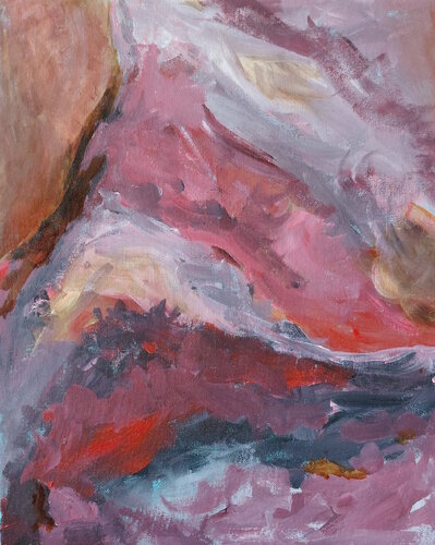 Chaleur de la pierre by Marie France De La Cochetiere, Painting for Sale on Select