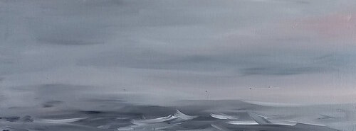 Le calme après la tempête by Marie France De La Cochetiere, Painting for Sale on Select