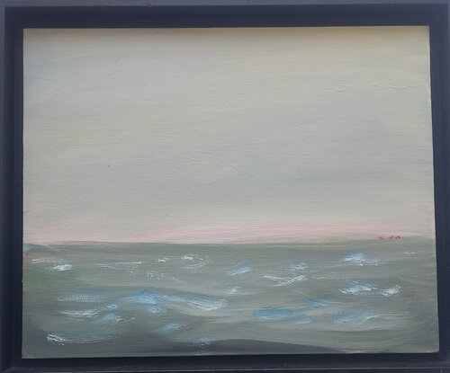 Horizon by Marie France De La Cochetiere, Painting for Sale on Select