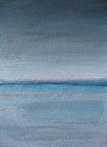 Ligne de silence by Marie France De La Cochetiere, Painting for Sale on Select