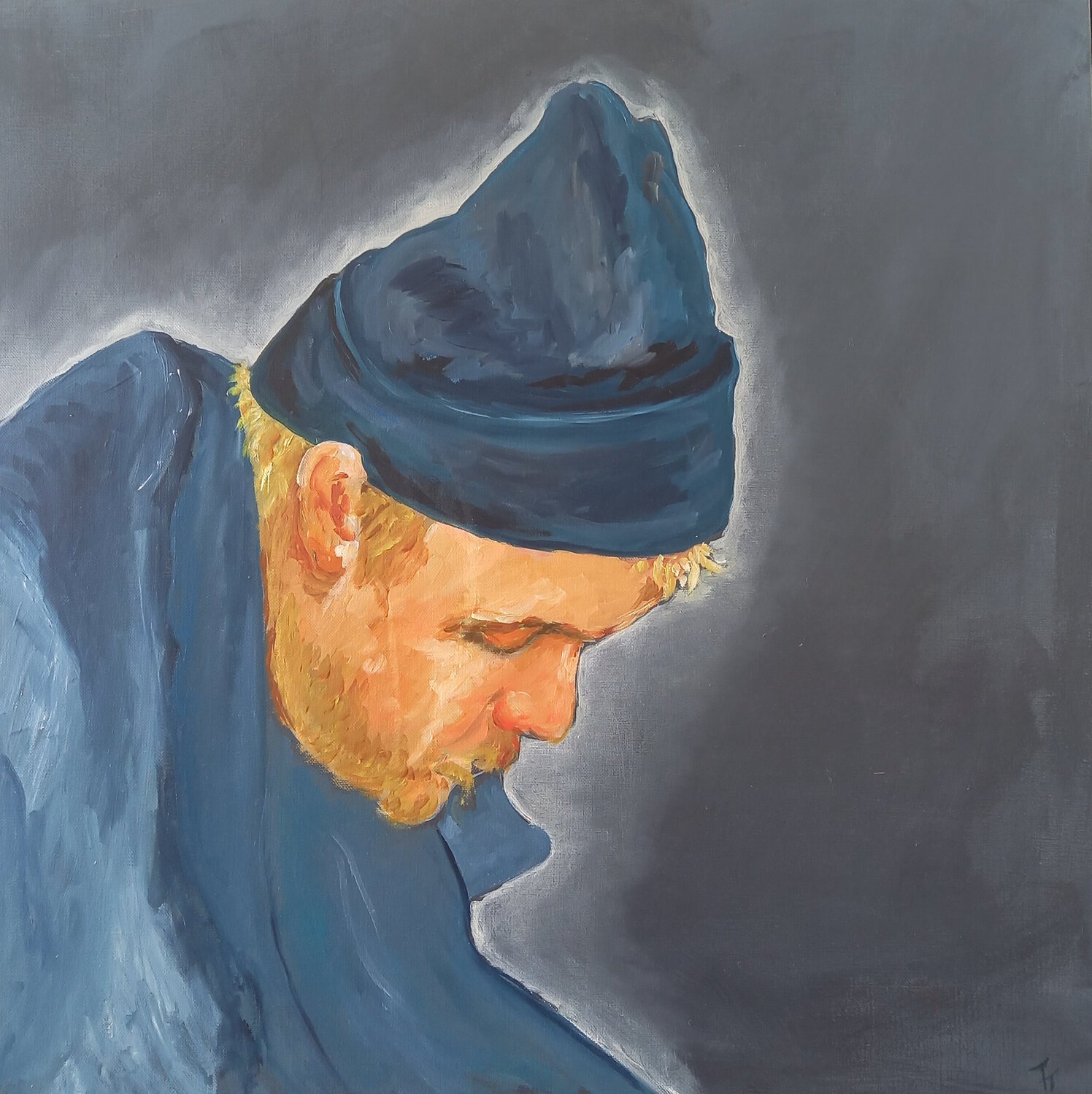 Le second Marie France De La Cochetiere Original painting for sale