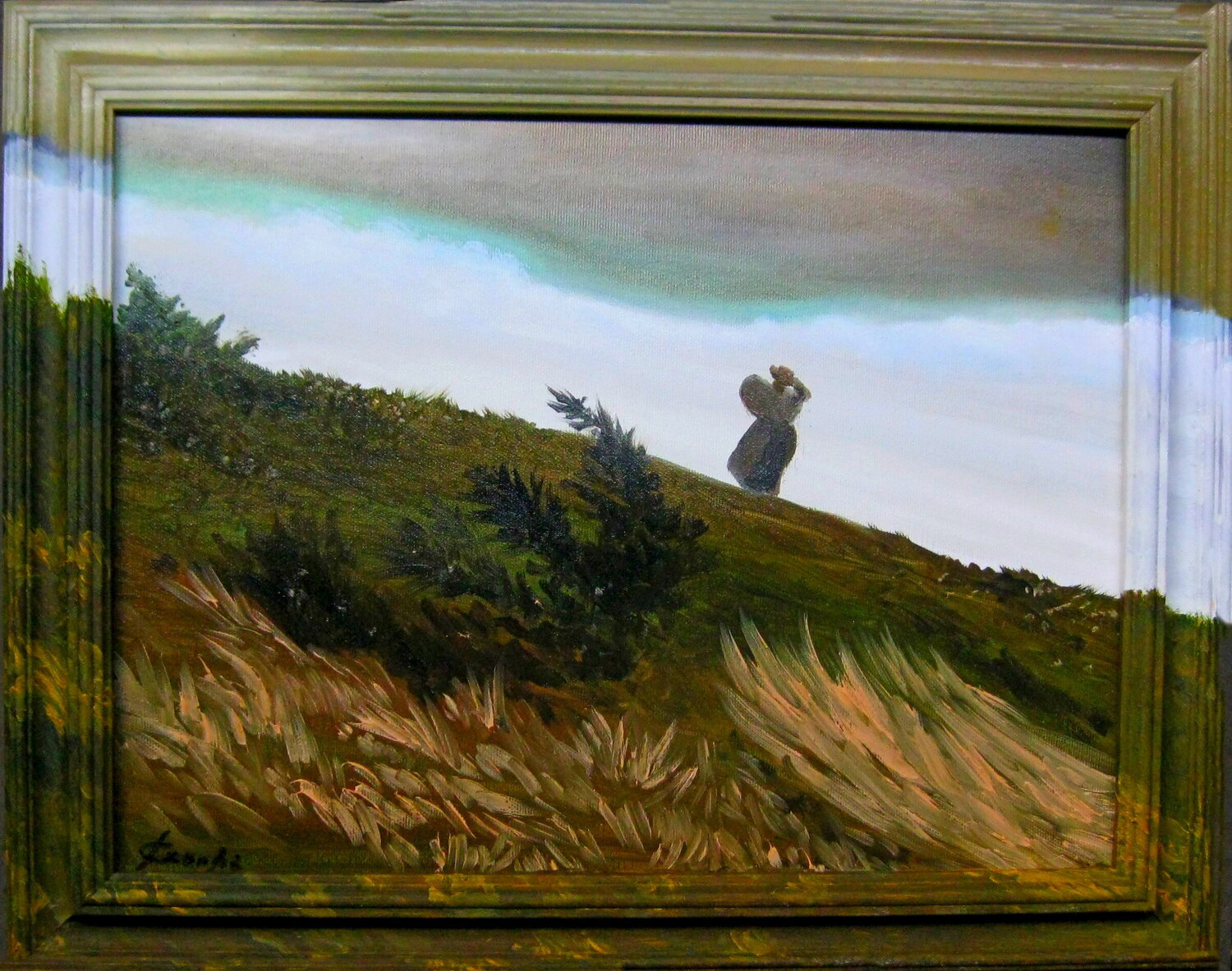 Vento occidentale Silvano Crespi Original painting for sale