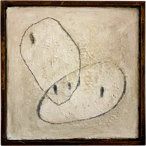 Gli amanti by Giampiero Riccobello, Painting for Sale on Select