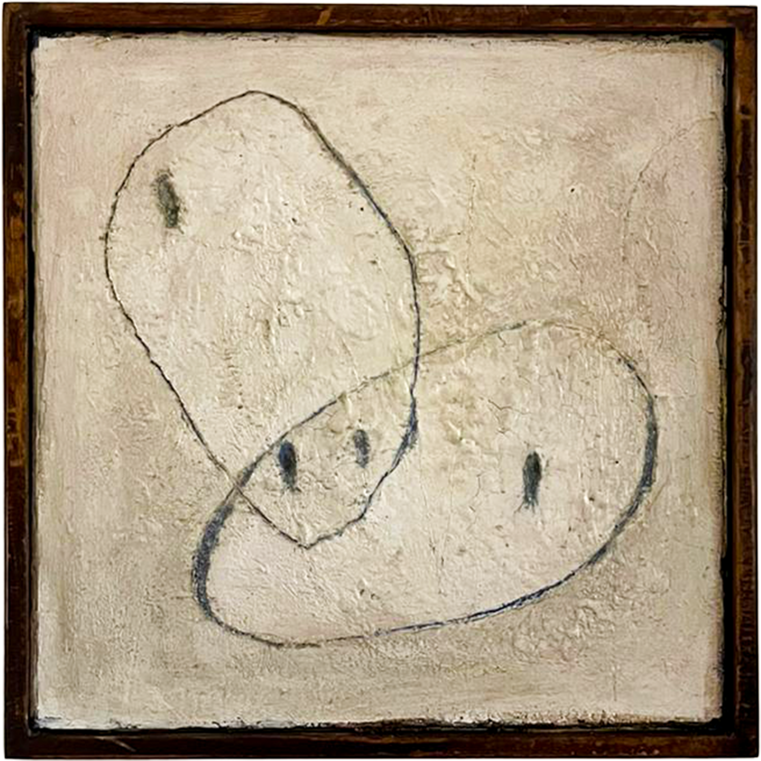 Gli amanti Giampiero Riccobello Original painting for sale