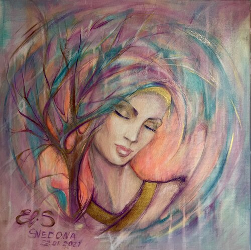 Gedankenkraft by Elen Svedona, Painting for Sale on Select