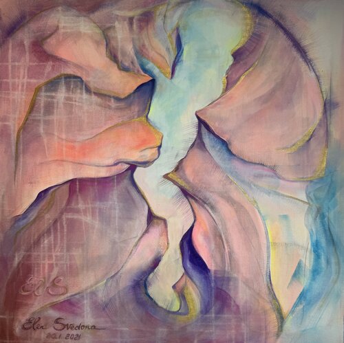 Abstrakte Elemente by Elen Svedona, Painting for Sale on Select