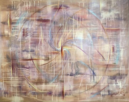 Energie Kreislauf by Elen Svedona, Painting for Sale on Select