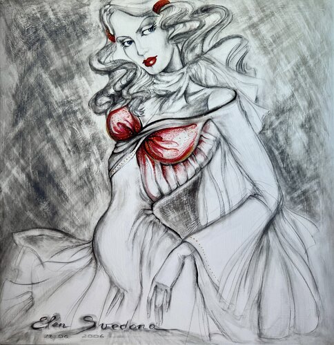 Xera - Art Couture by Elen Svedona, Painting for Sale on Select