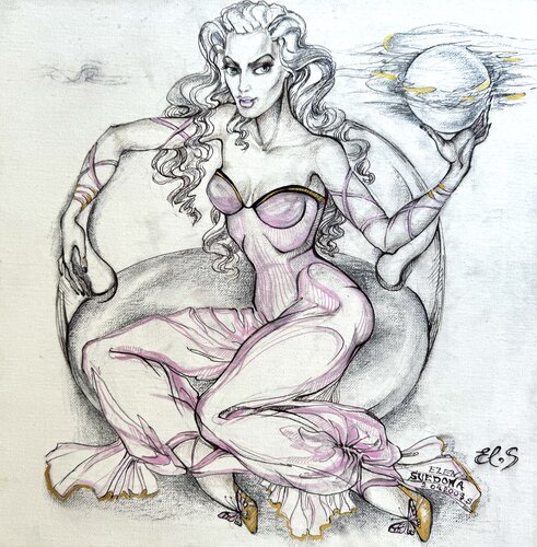 MindSet by Elen Svedona, Drawing for Sale on Select
