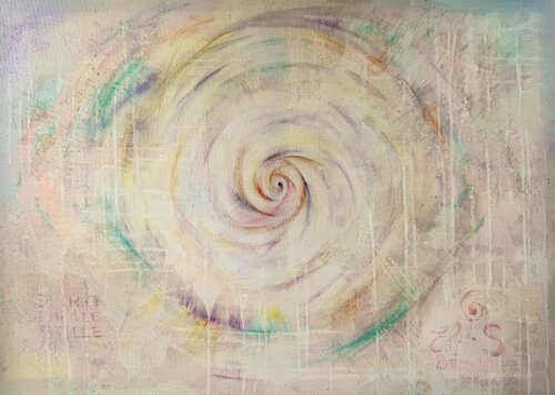 S - Spirale by Elen Svedona, Painting for Sale on Select