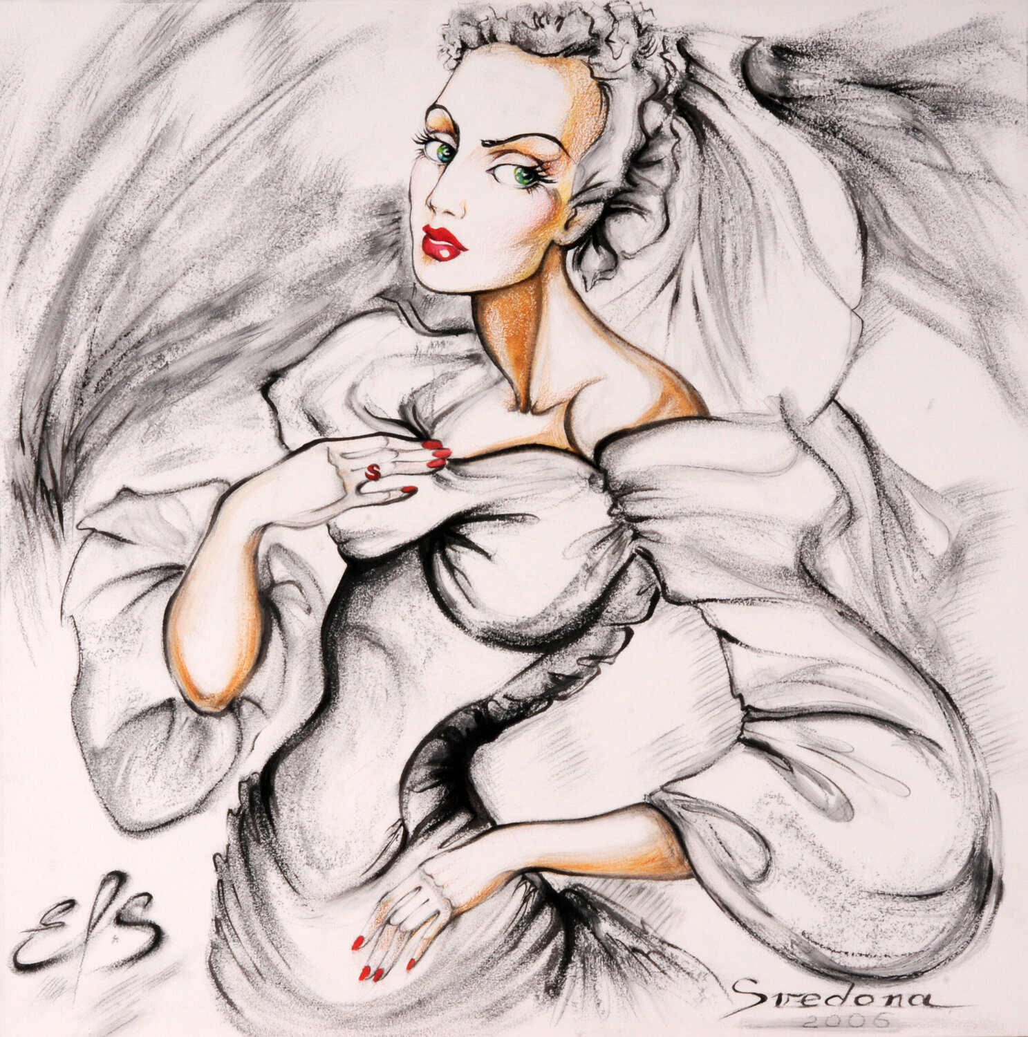 LIVE - Diwa Elen Svedona Original painting for sale