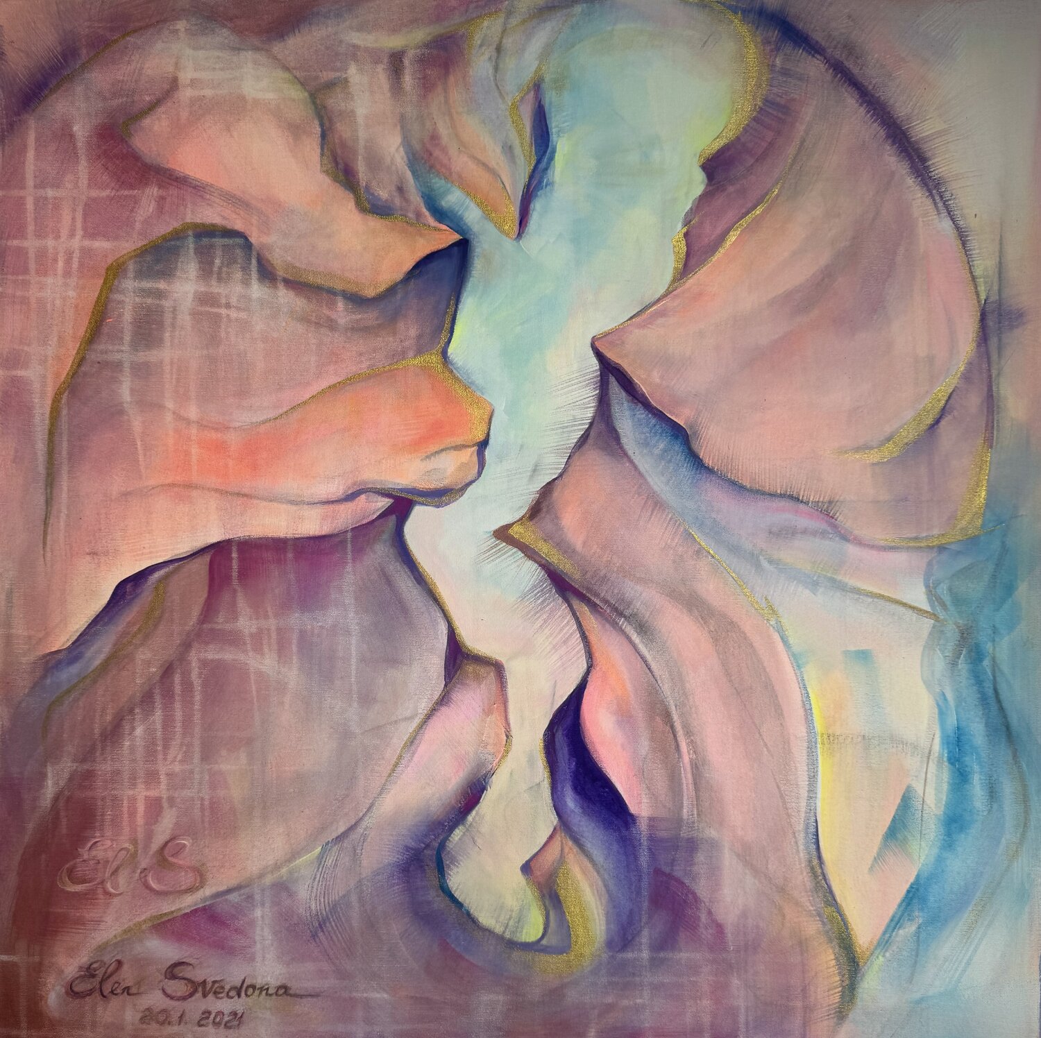 Abstrakte Elemente Elen Svedona Original painting for sale