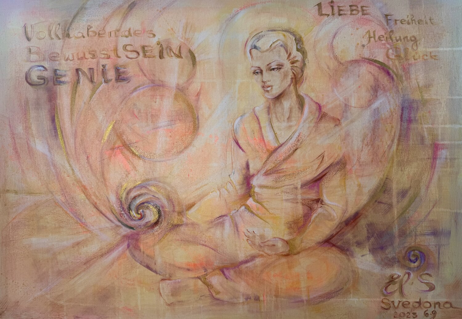 Reflektion Elen Svedona Original painting for sale