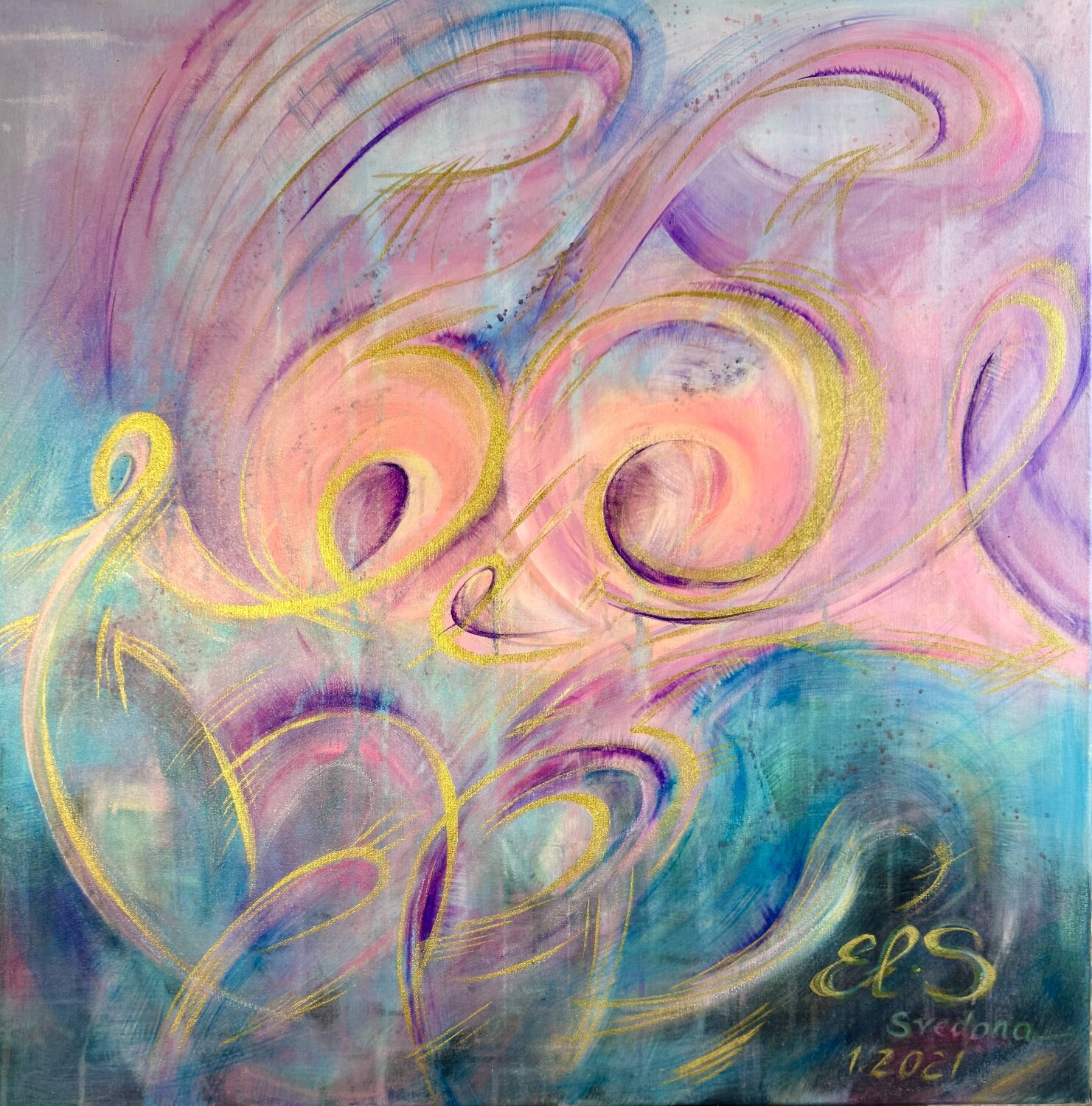 es - Schwung Elen Svedona Original painting for sale