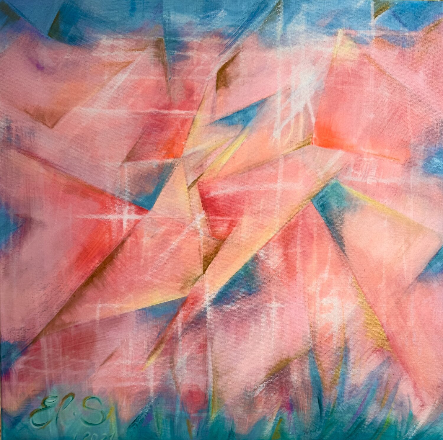 Supernova Elen Svedona Original painting for sale