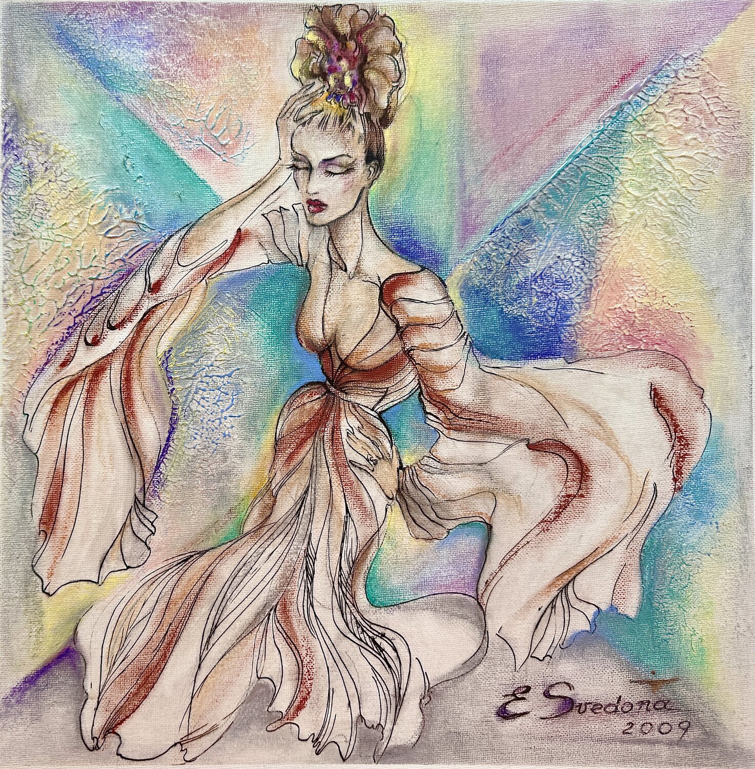 Artcouture - SEIN Elen Svedona Original painting for sale