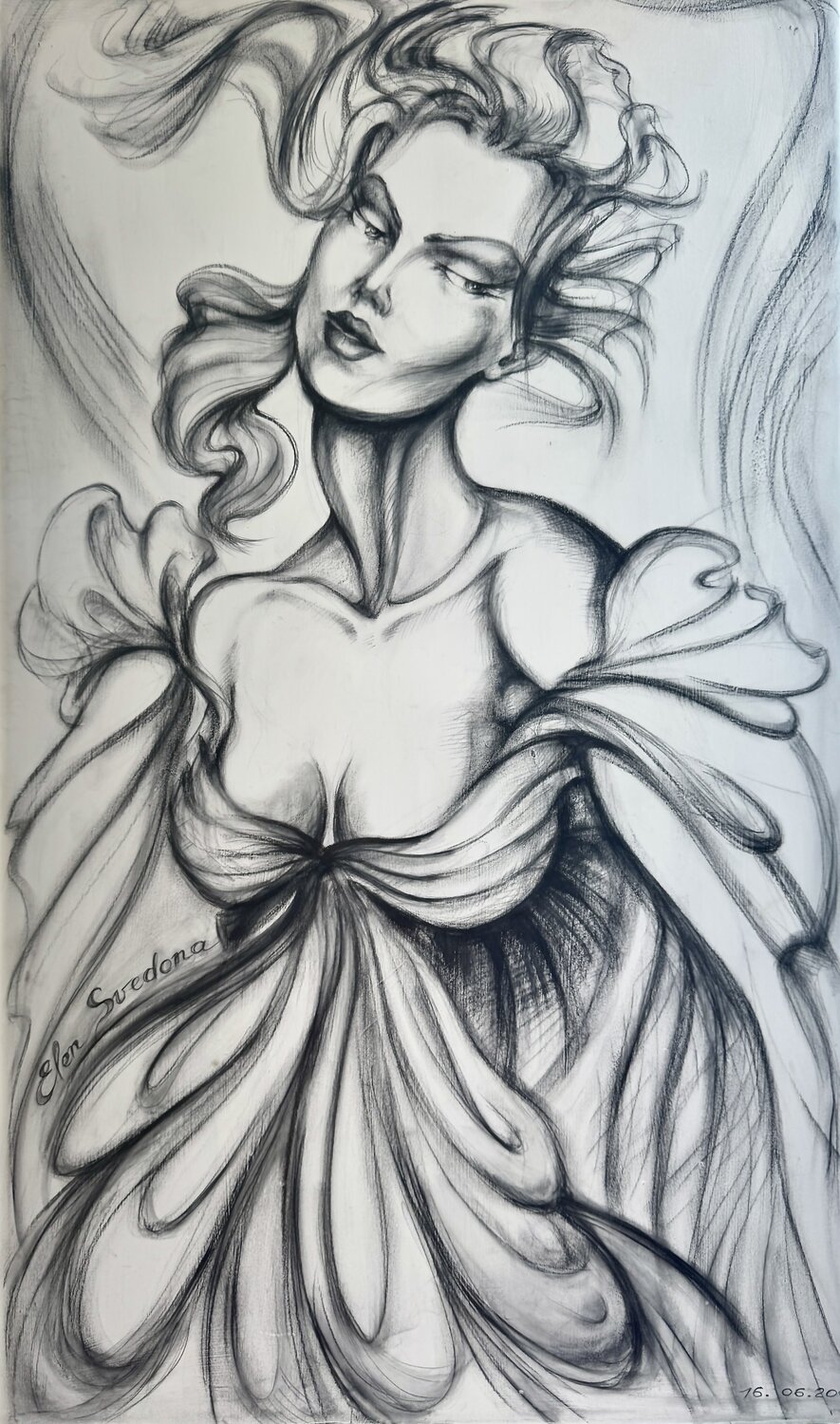 LEONA Elen Svedona Original painting for sale