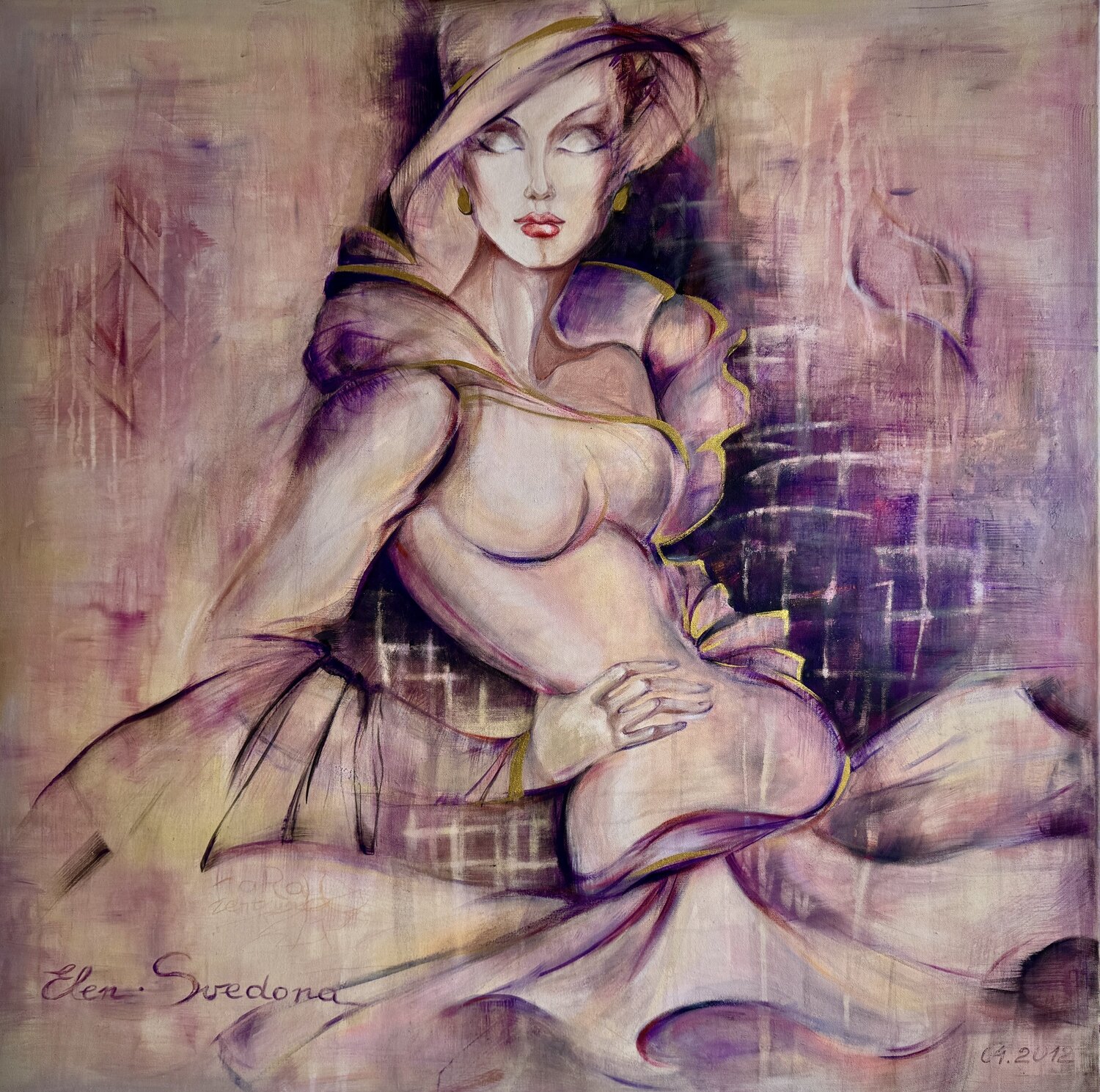 HaRa - Beginn Elen Svedona Original painting for sale