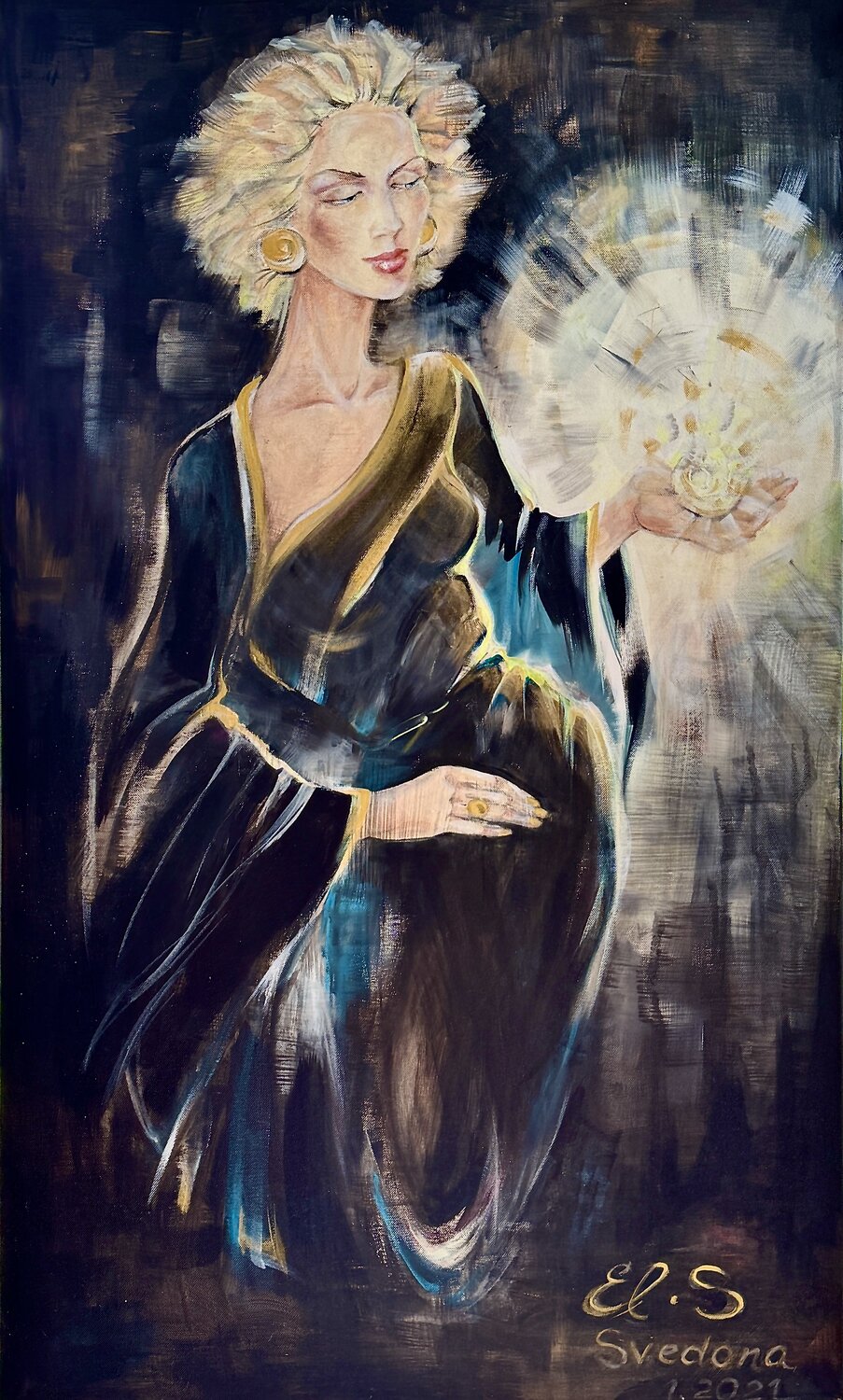 SVETLANA Elen Svedona Original painting for sale