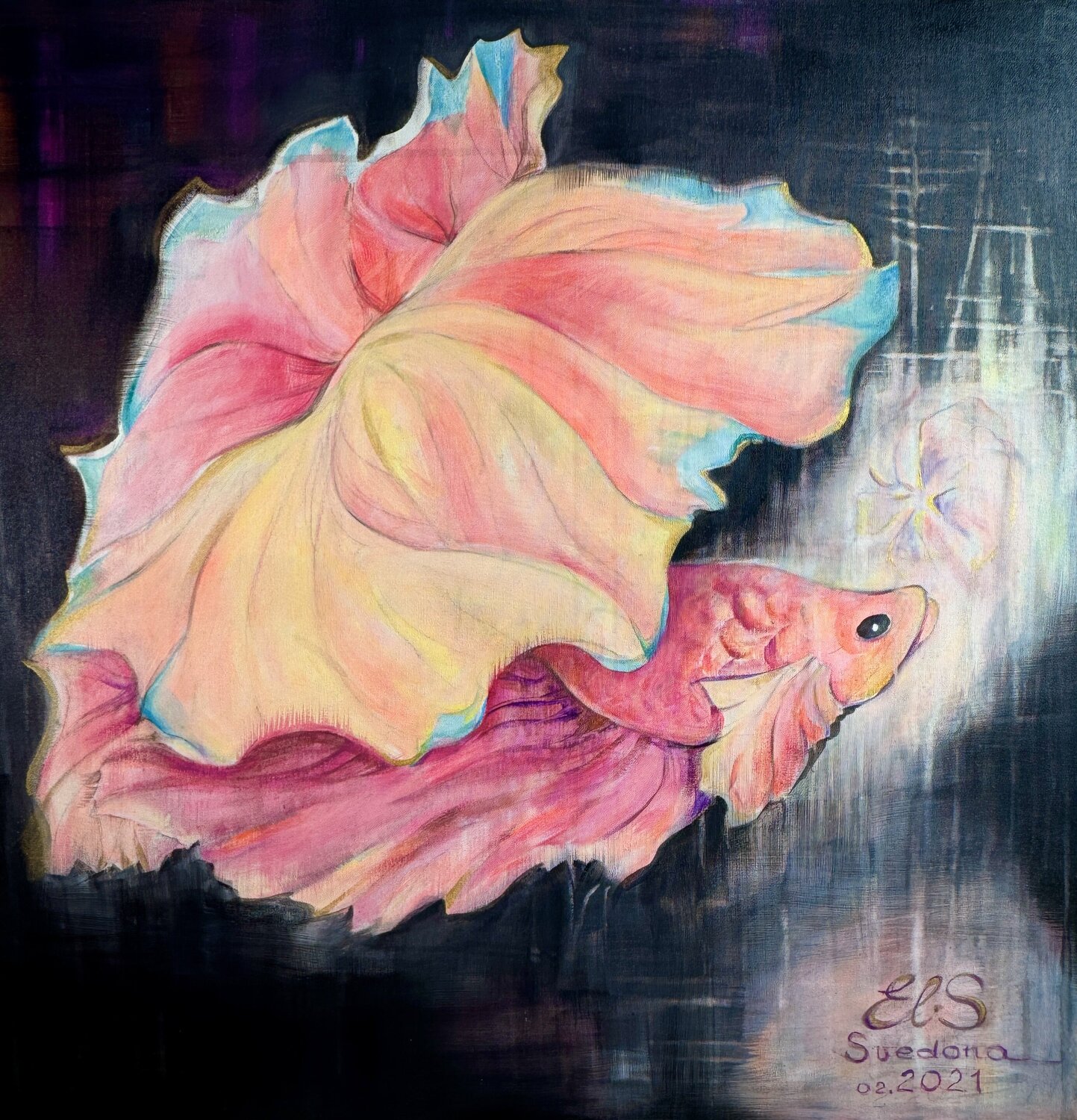 WUNDER Elen Svedona Original painting for sale