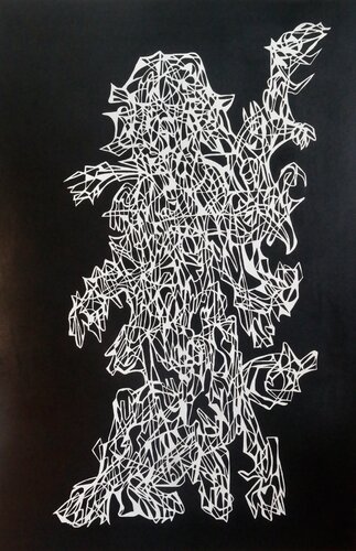 Master Of The Senses by Uomo Nero, Painting for Sale on Select