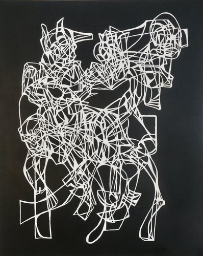 Shadows Of Liberation by Uomo Nero, Painting for Sale on Select