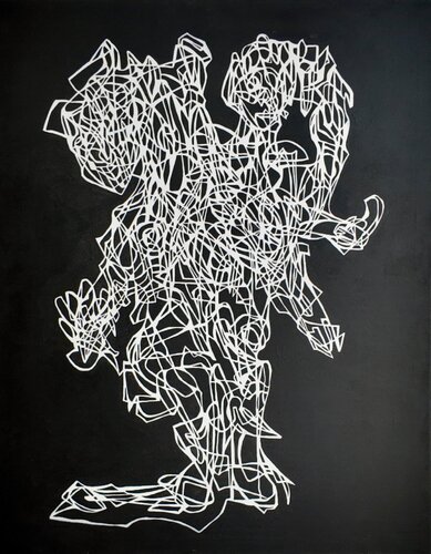Woven Mind by Uomo Nero, Painting for Sale on Select