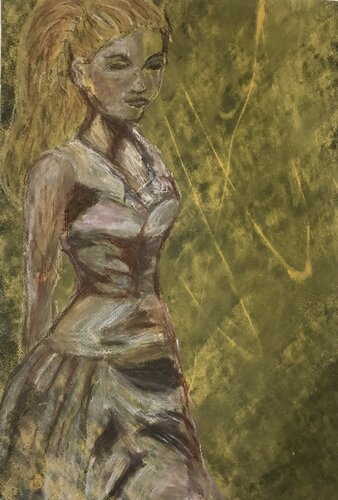 Der erste Tanz by Andrea Holl, Painting for Sale on Select